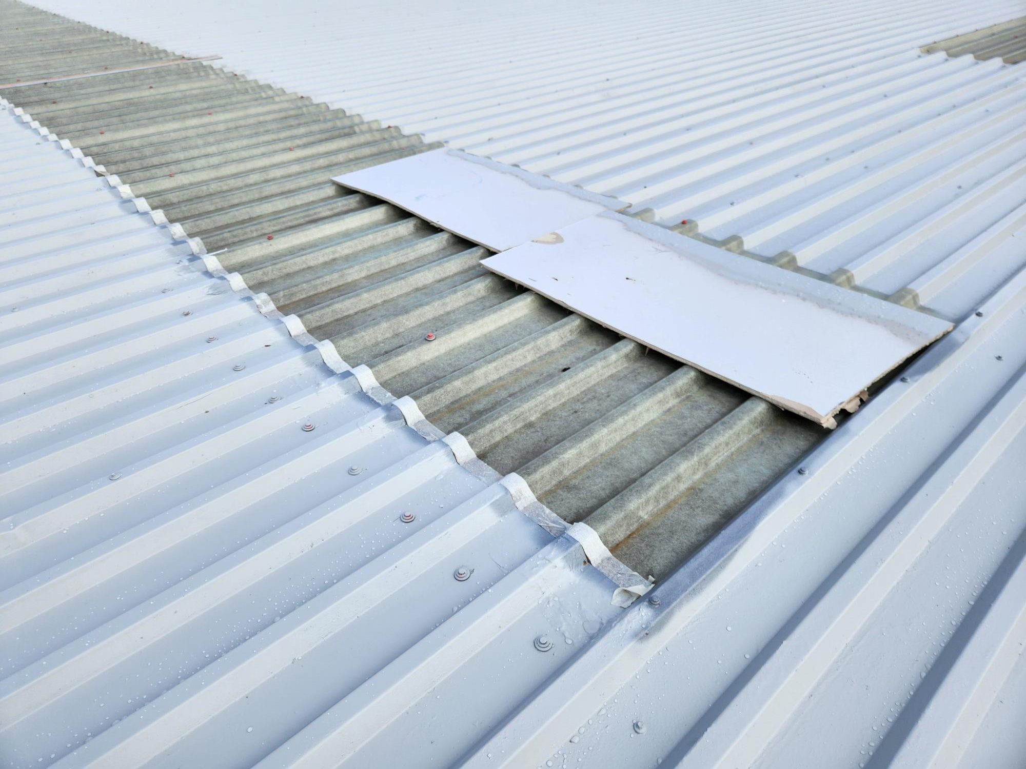 Liquasil Lite - cost effective refurbishment system for metal roofs