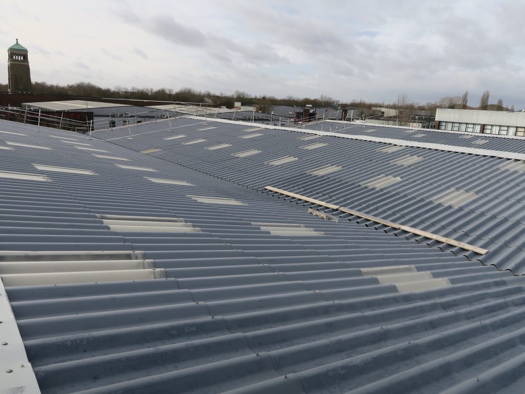 Asbestos roof coating - Asbestoseal by Liquasil Ltd. 0121 7109 5352