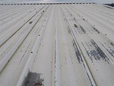 surface cracking and delamination on metal roof